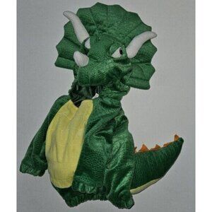Target Green Triceratops Dinosaur Halloween Costume Baby 0-6 Months Jacket Top